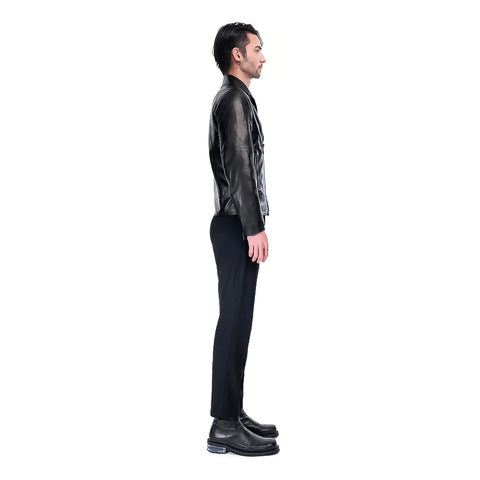 LEATHER RIDER JACKET